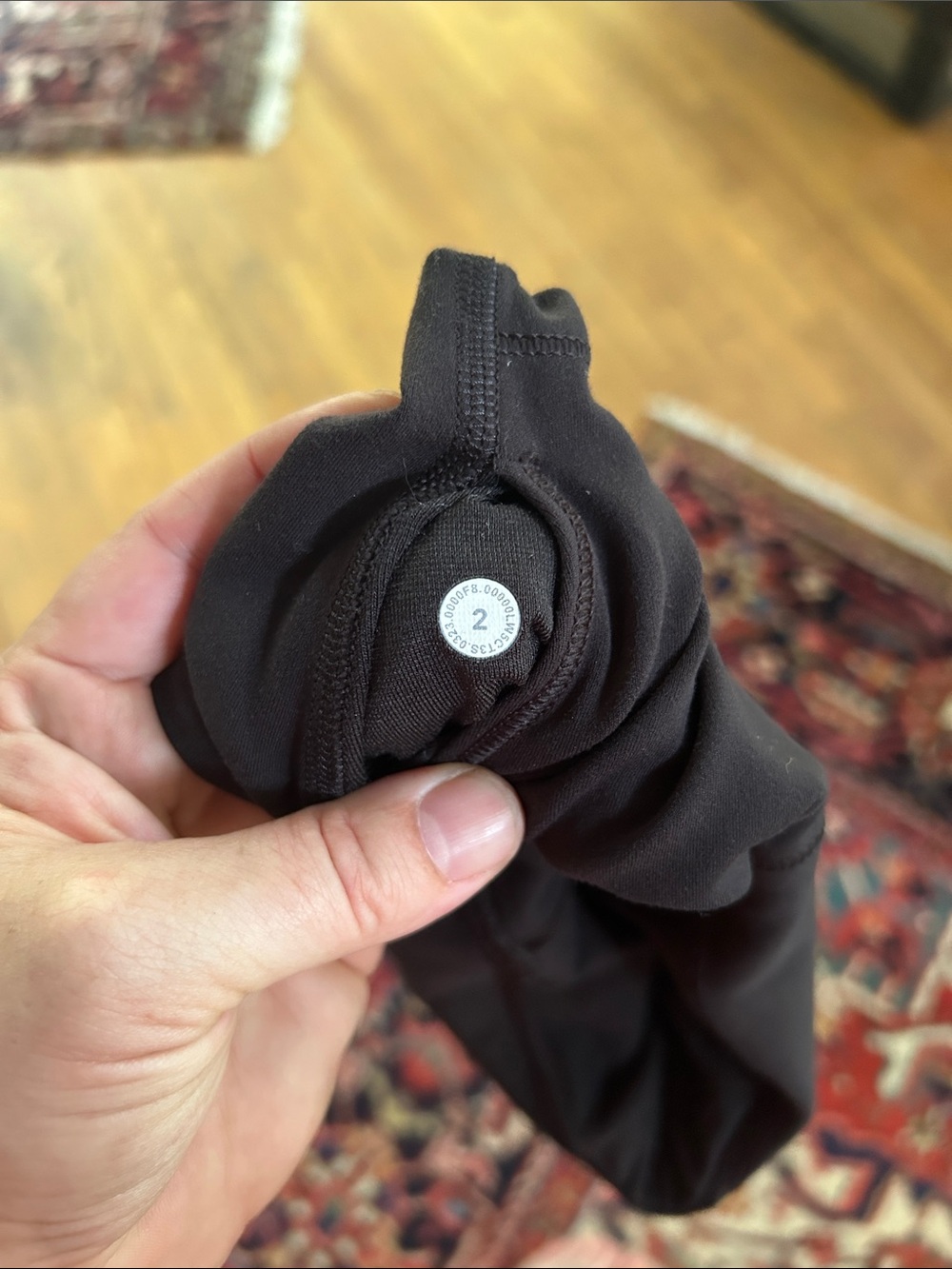 lululemon athletica Black Reflective Logo Leggings - Picture 9 of 9
